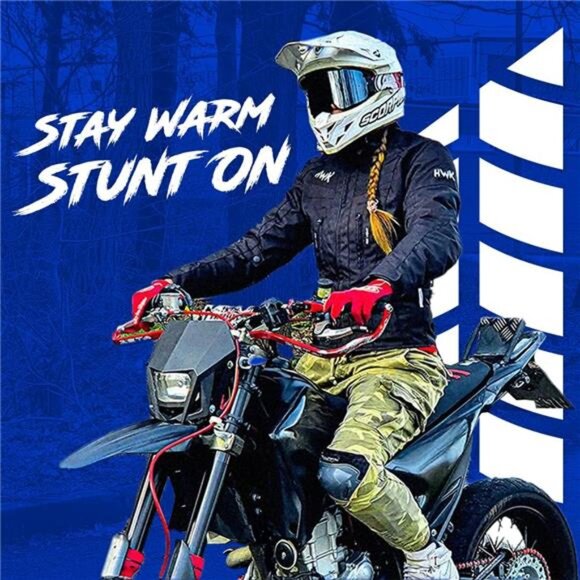 Stunt Motorcycle Jacket for Women, Women's Motorcycle Jacket with CE Armor - Picture 6 of 7